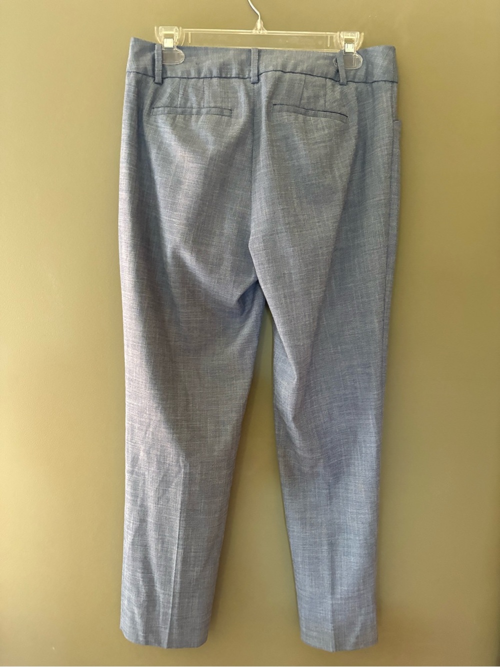 Talbots Hampshire Ankle Pants Chambray Size 6 - Picture 5 of 14